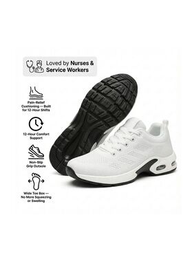 Orthora™ Pro – 12-Hour Shift Shoes for Heel & Plantar Fasciitis Relief (Unisex)